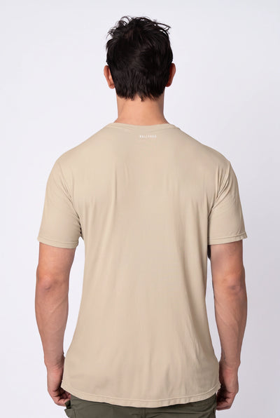 Camiseta Catch Release Masculina Manga Curta – Bege – foto 2