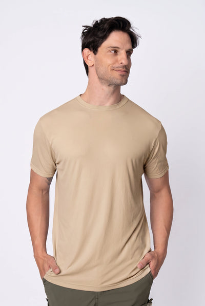 Camiseta Catch Release Masculina Manga Curta – Bege – foto 3