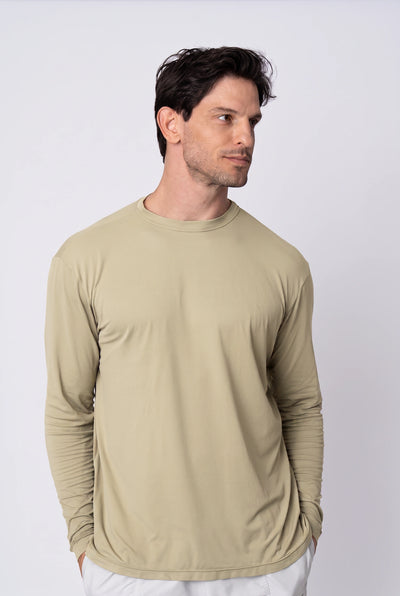 Camiseta Catch Release Masculina Manga Longa – Areia – foto 2