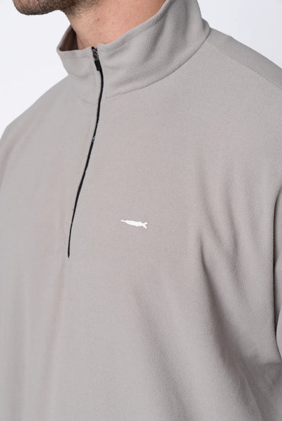 Camiseta Conforto Absoluto Fleece Masculina – Cinza Claro – foto 5