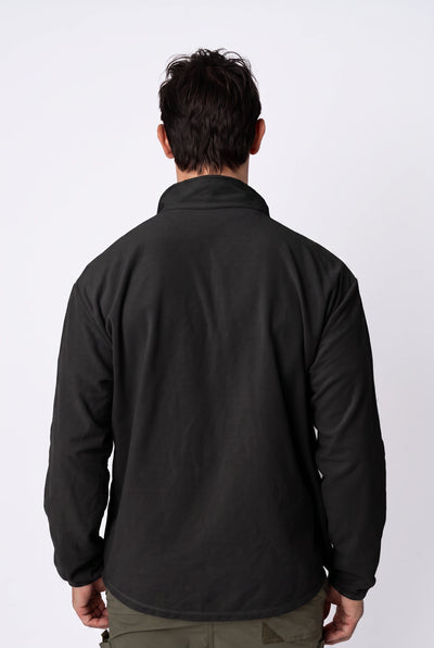 Camiseta Conforto Absoluto Fleece Masculina – Preto – foto 5
