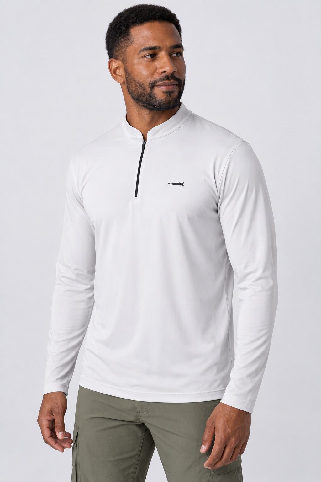 Camiseta Gola Padre Masculina – Branco – frente
