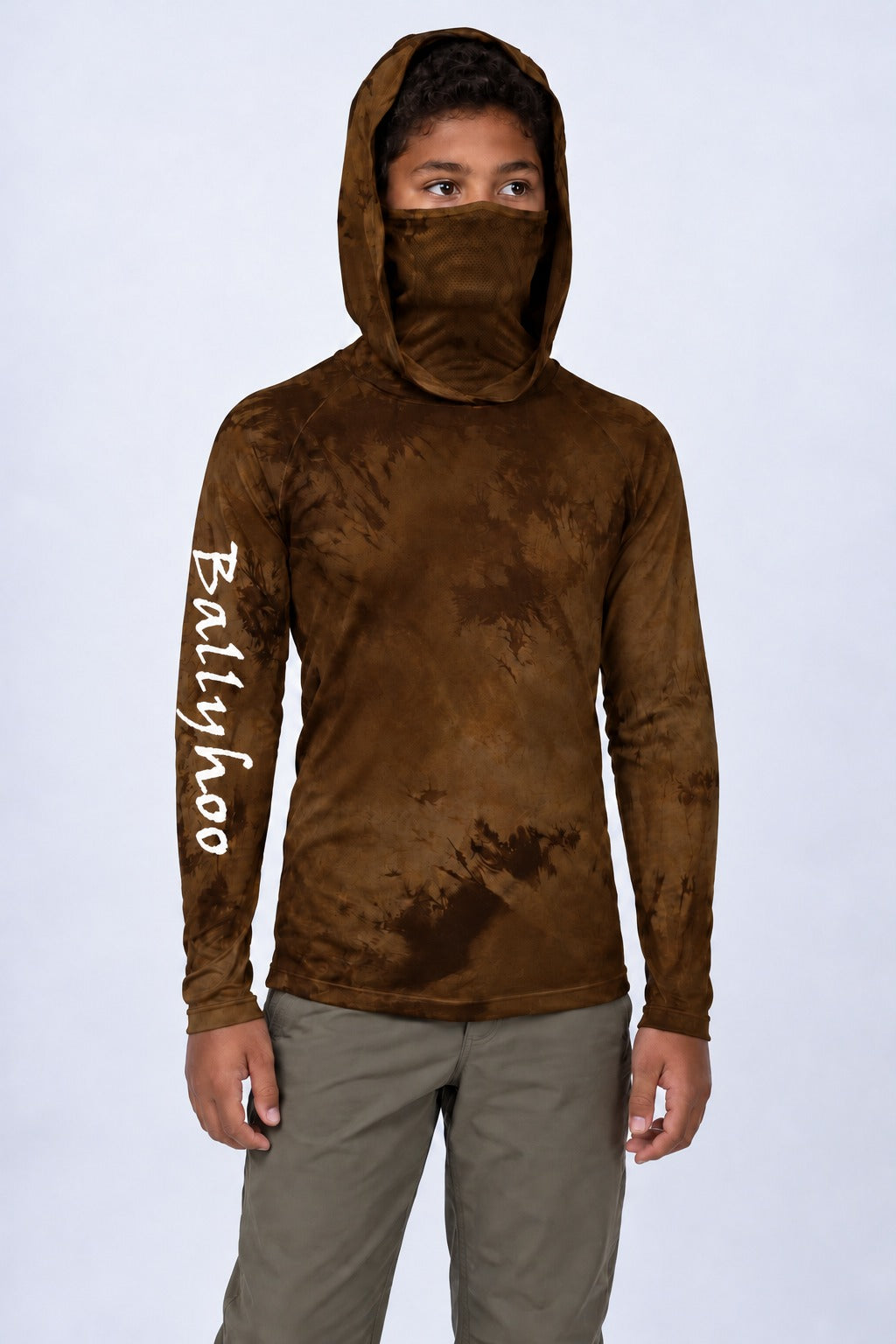 Camiseta infantil Shadow 100% Poliamida – Deserto – frente