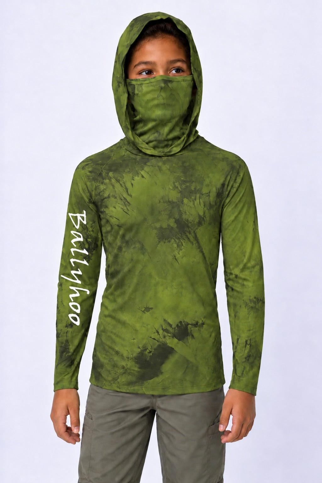 Camiseta infantil Shadow 100% Poliamida – Floresta – frente