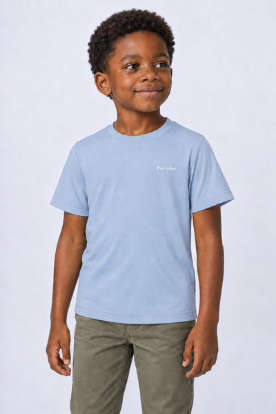 Camiseta Performance Infantil Manga Curta – Lavanda – frente