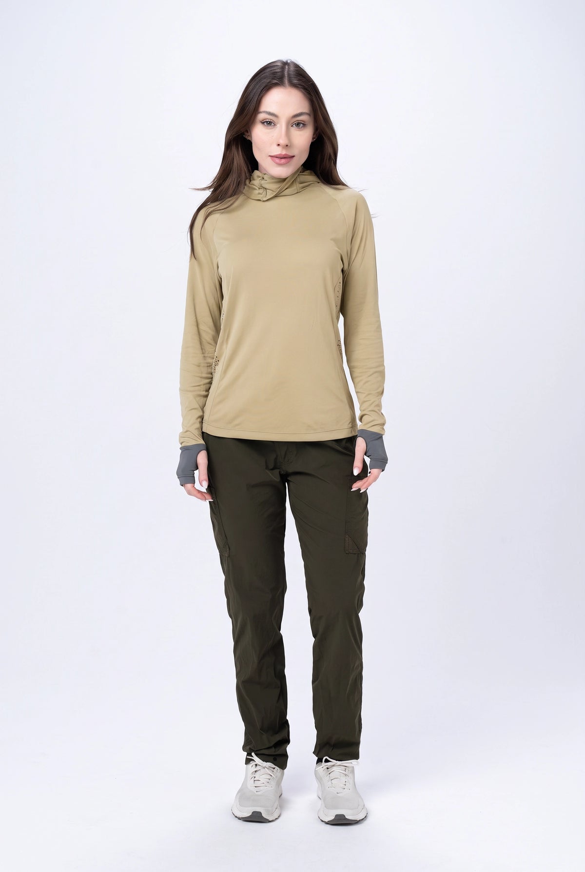 Camiseta Shadow Feminina – Areia – foto 1
