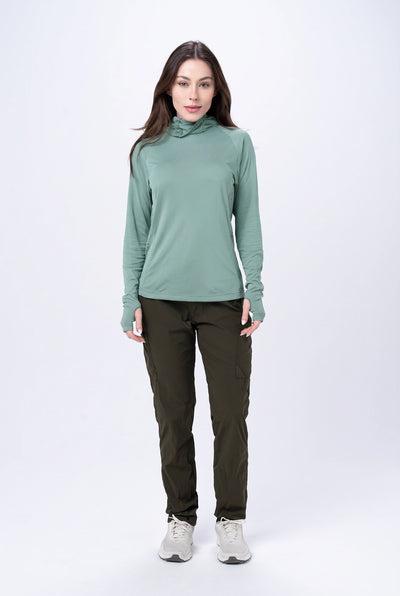 Camiseta Shadow Feminina – Verde Água – foto 1