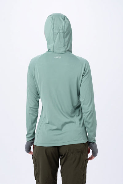 Camiseta Shadow Feminina – Verde Água – foto 3