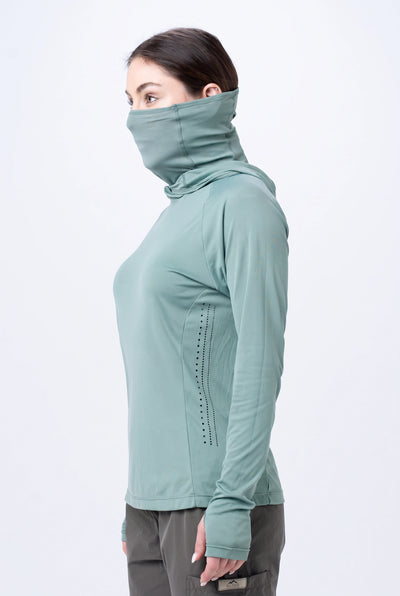 Camiseta Shadow Feminina – Verde Água – foto 6