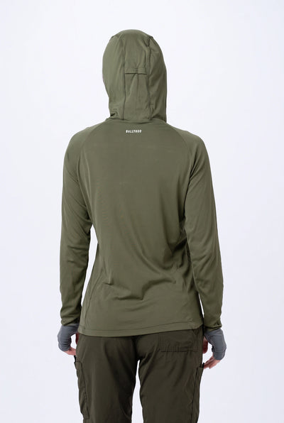 Camiseta Shadow Feminina – Verde Militar – foto 3
