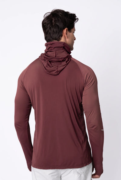 Camiseta Shadow Masculina – Vinho – foto 5