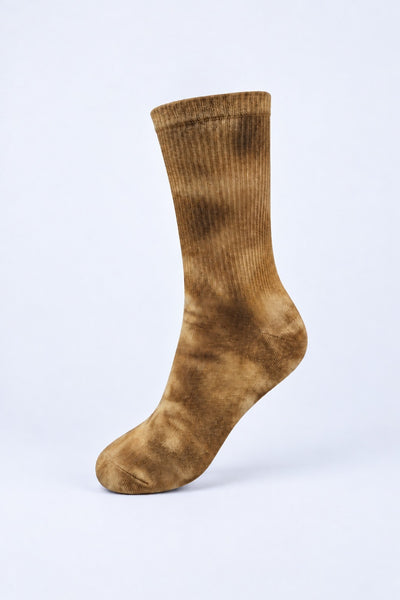 Meia Camuflada de Poliamida – Deserto – peça, perfil