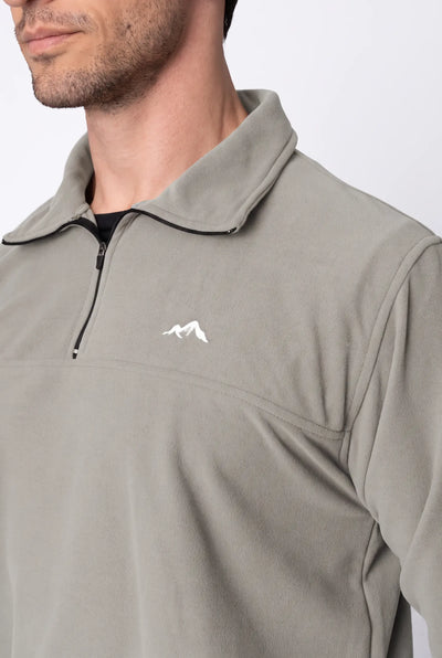 Moletom Fleece Unissex – Cinza Claro – foto 5