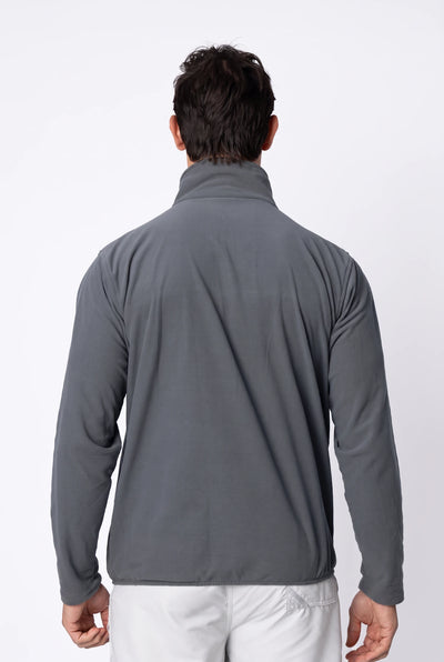 Moletom Fleece Unissex – Cinza Escuro – foto 2
