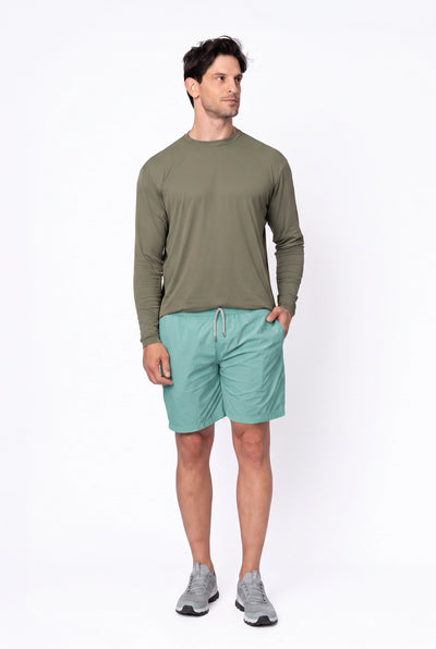 Shorts Water Board Masculino – Verde Água – foto 1
