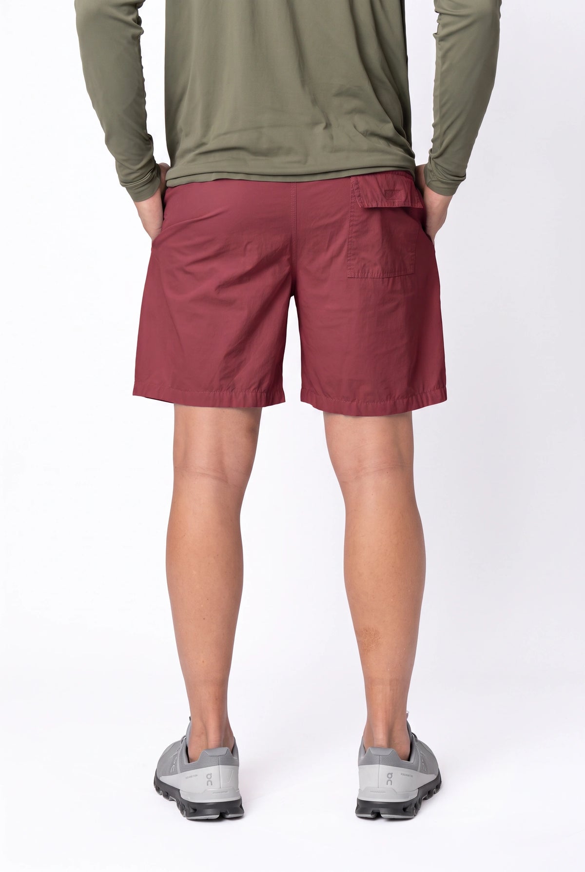 Shorts Water Board Masculino – Vinho – foto 4